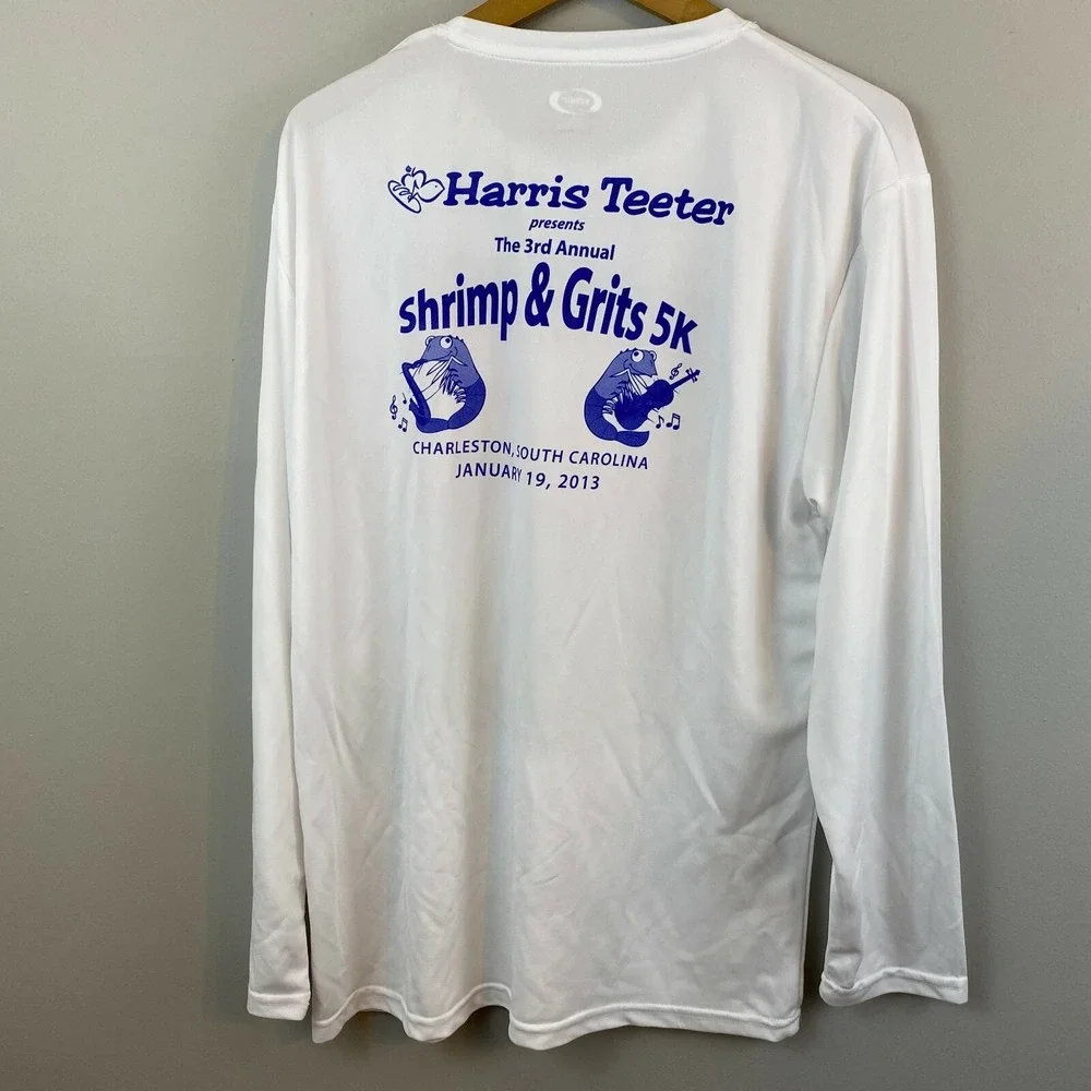 Charleston‎ Marathon 2013 Long Sleeve Shirt Running Vapor Womens XL Athletic NWT